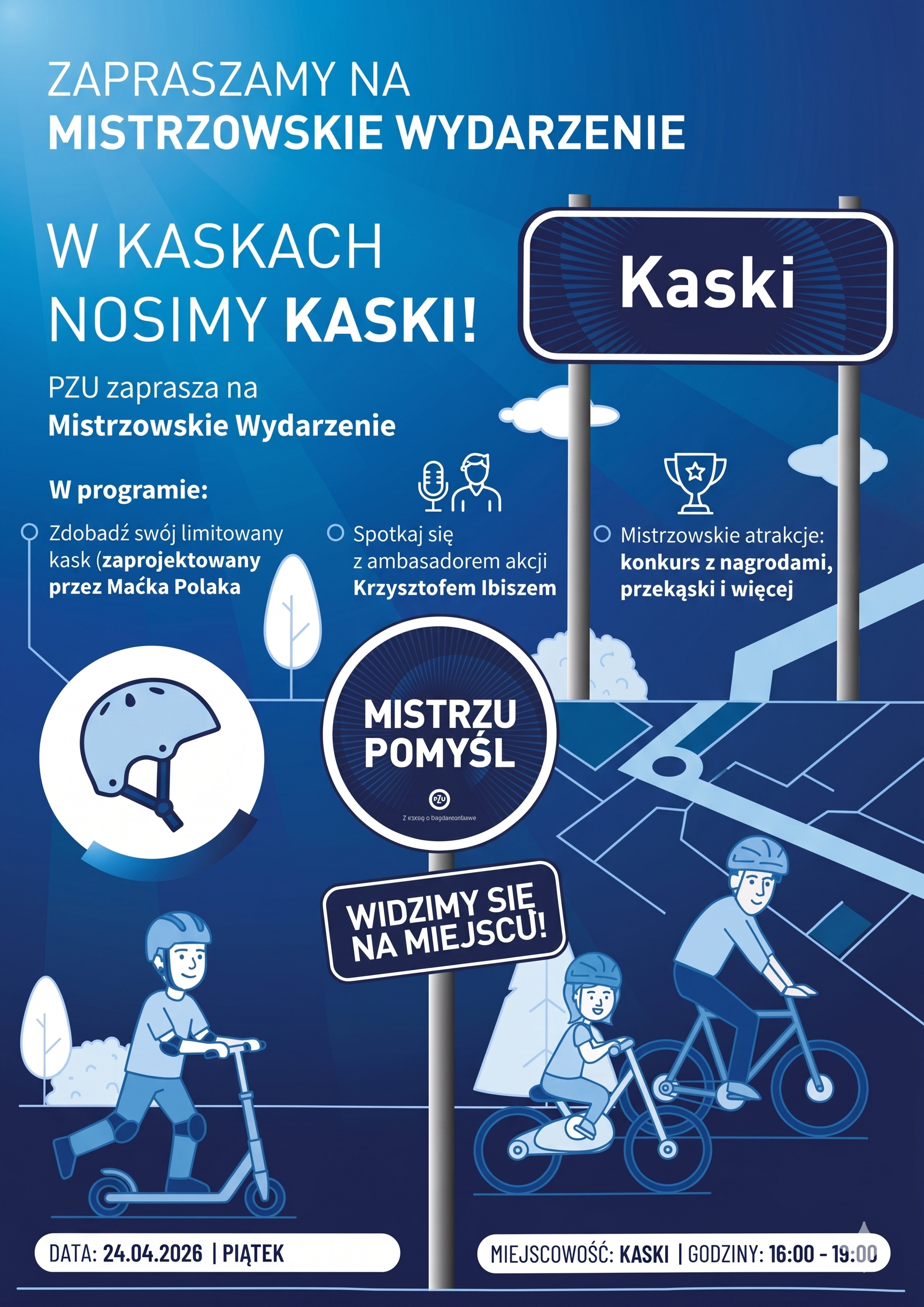 „W Kaskach nosimy kaski!” – Mistrzowskie wydarzenie z PZU już 24 kwietnia